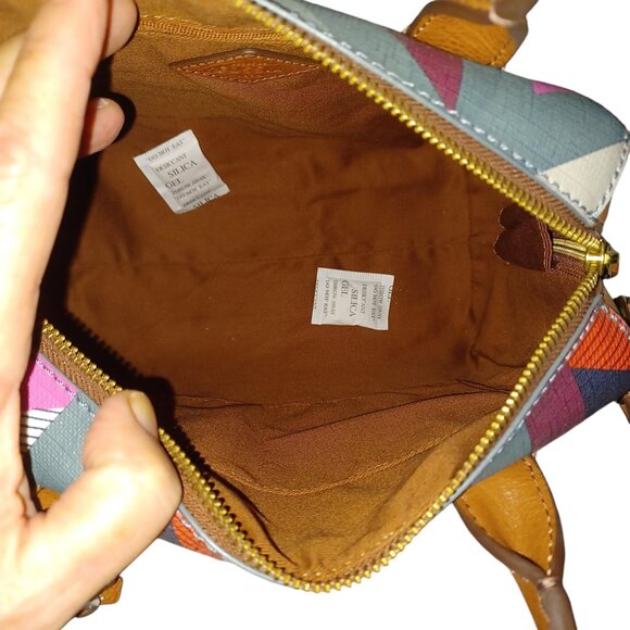 Fossil Fiona Multi-Color Handbag/Crossbody NWOT - Picture 7 of 8
